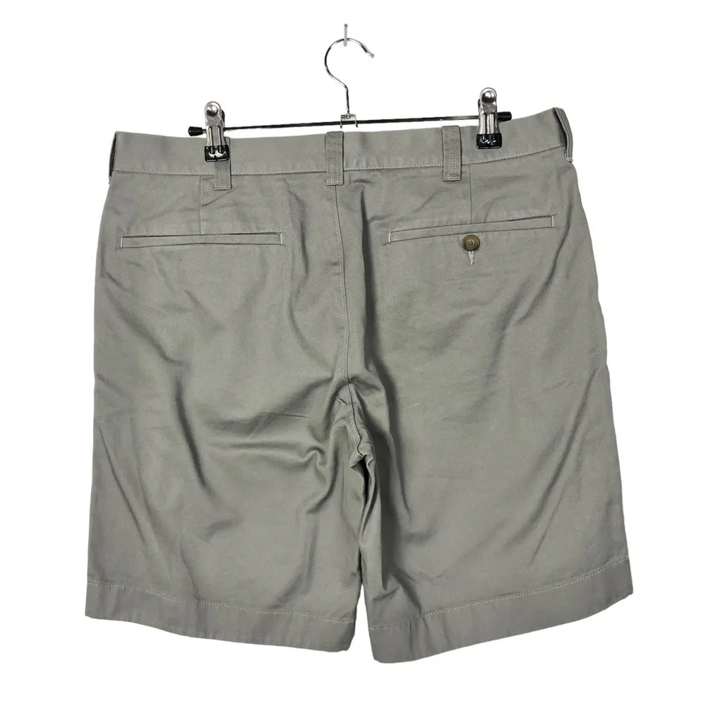 J. Crew Gramercy Light Gray Chino Shorts 32